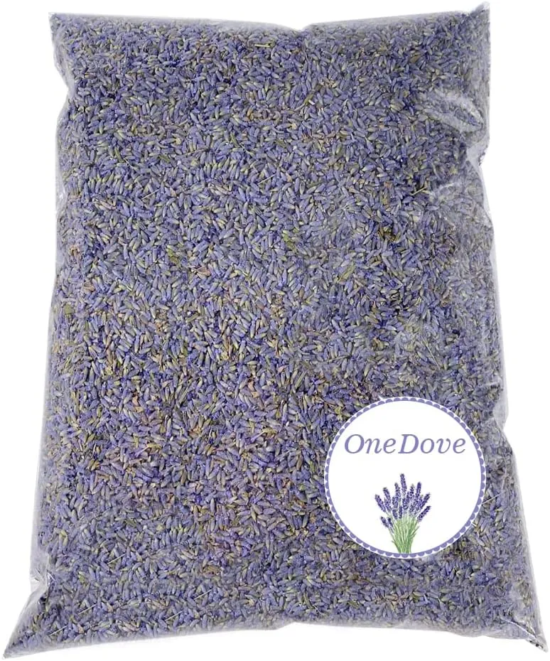 1 Pounds Lavender Buds Dried Flowers,100% Natural Dried Lavender Buds, Ultra Blue Grade (1 Pounds)