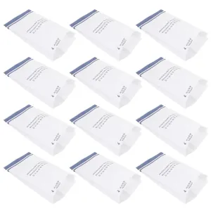 100Pcs Vomit Bags Paper Disposable Barf Bag Throw Up Bags Emesis Bag for Car Airline Sickness Pregnancy Sickness