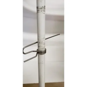 1/2" Stainless Spring Clip, LONG TAIL (pkg 50)