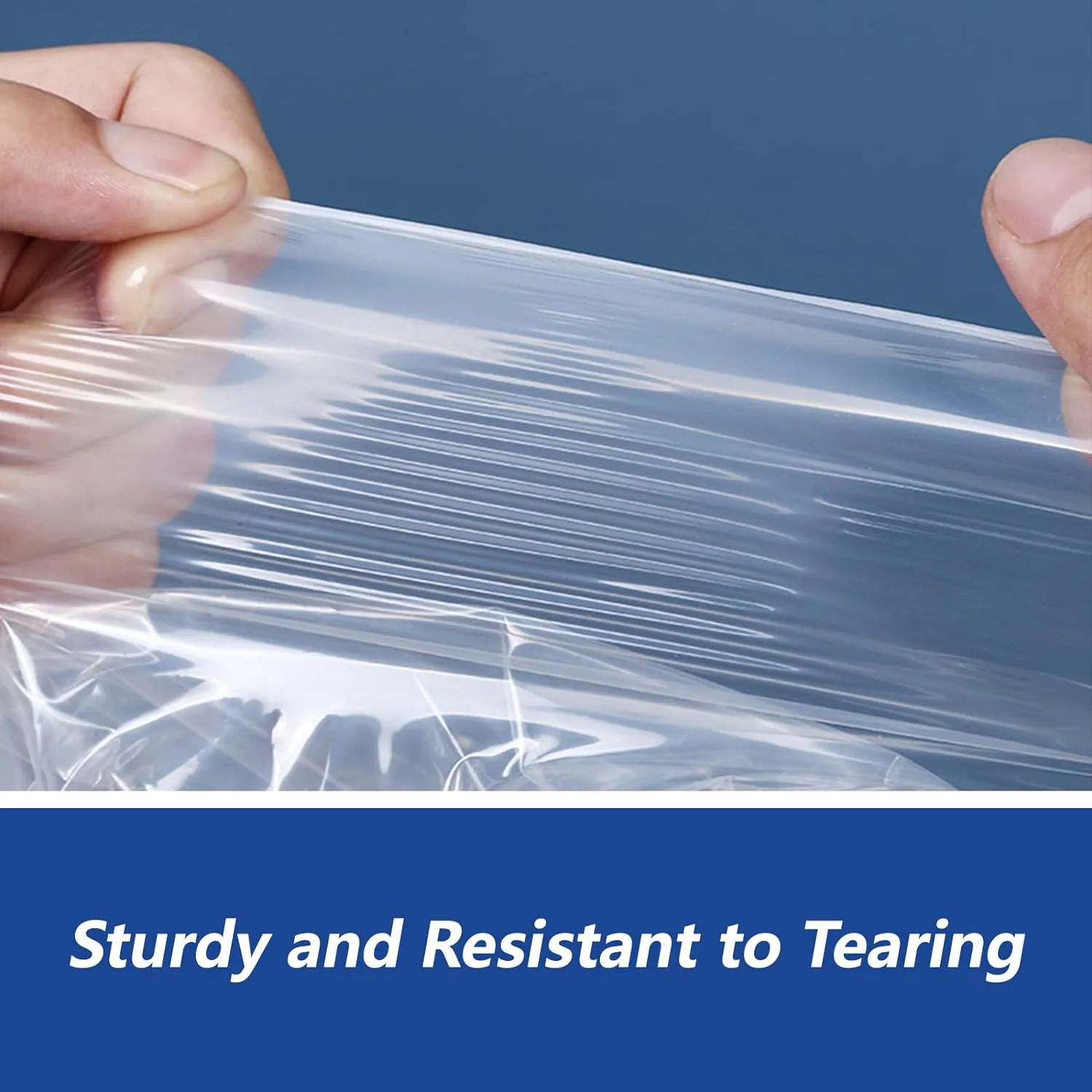 13" x 15" (1000 Count) Self Seal Clear Poly Bags with Suffocation Warning for Packaging, Shipping, Clothing, Shirts & FBA - Resealable Adhesive