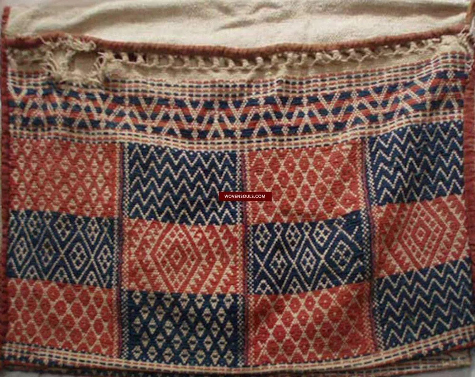 157 SOLD Complete Vintage Double Saddle Bag