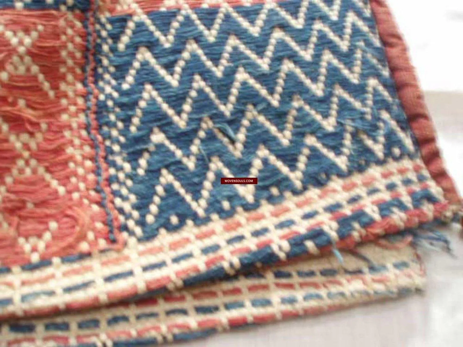 157 SOLD Complete Vintage Double Saddle Bag