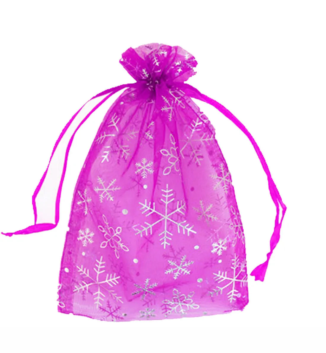16x23 cms | 7x9 inch | Multi Colour | Return Gift Favors Organza Bags Jewellery Packing Pouch