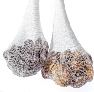 18" Seafood Boil & Steamer Bags - Pack of 100, Seafood Boiling Bags for Crab, Crawfish, Shellfish - Low Country Boil, Clambake, Crab Boil, Soup Stock Socks, Vegetable Storage Bags