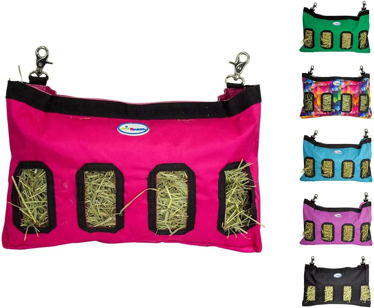 18"x11"x1.5" Small Pet Hanging Hay Bag for Guinea Pigs and Rabbits with 6 Month Warranty