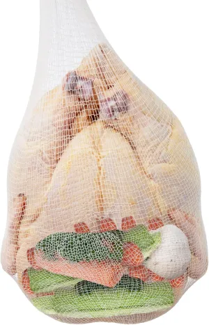 24” Soup Socks - Pack of 10, Cooking Bags for Making Flavorful Soup Stock, Broth & Stew, Clam Bags, Steamer & Boiling Bags, Food Storage Bags