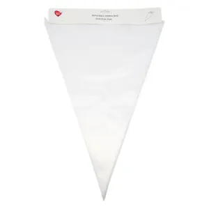 50pk 22in Clear Disposable Piping Bags