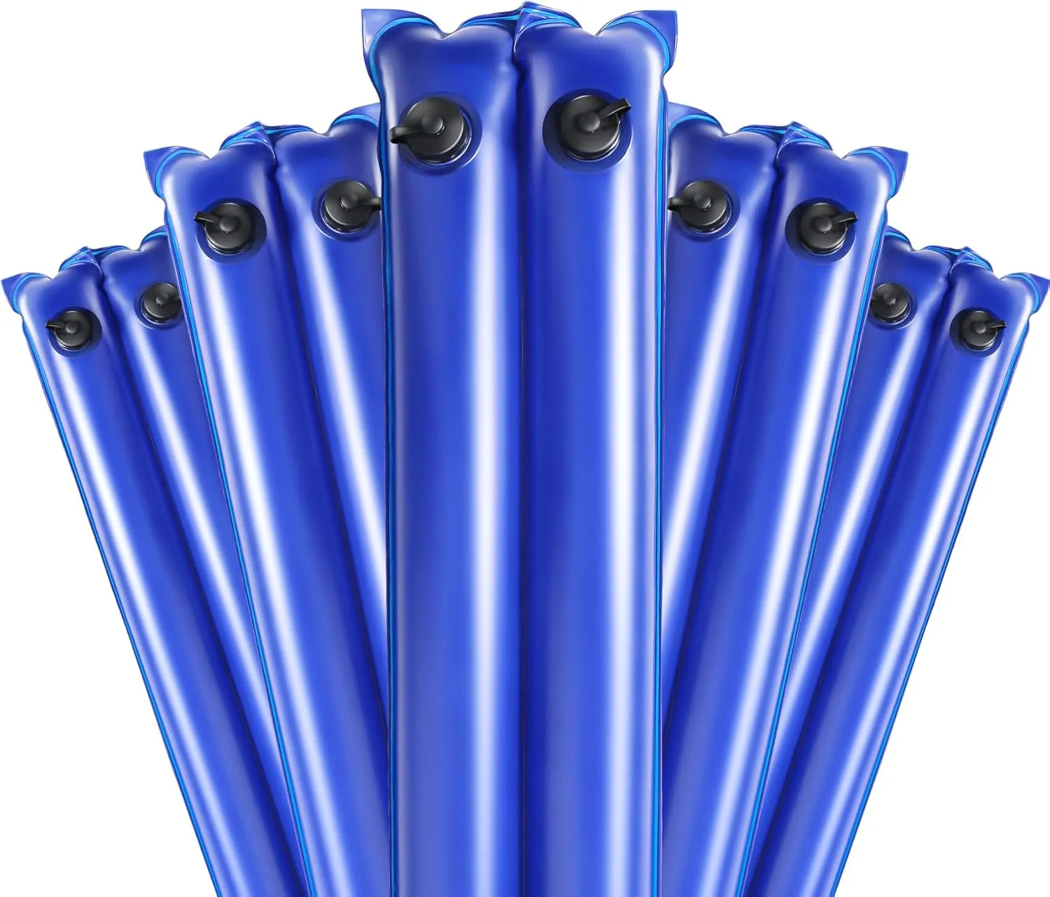 8.5ft Double Chamber Pool Water Bags, Heavy Duty Water Tubes | Pool Cover Weights for Inground Pool Cover,Water Bags for Pool Covers Winter Closing-5pack