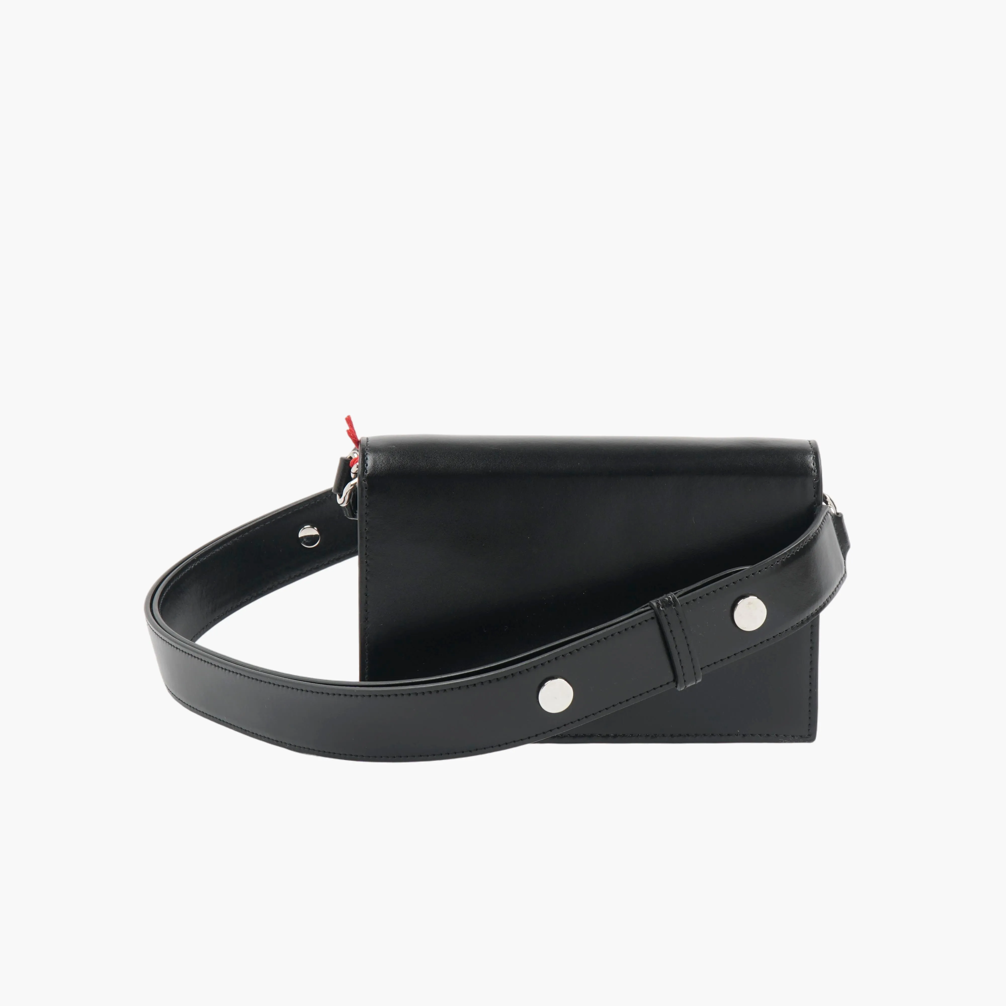 Alexander McQueen Nero Leather Bag with Skull Embellishment - Made in Italy