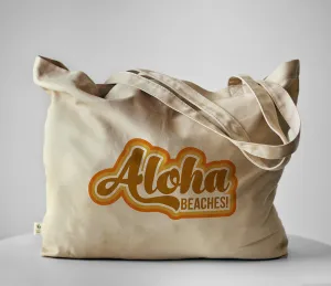 Aloha Beaches! Organic Tote Bag