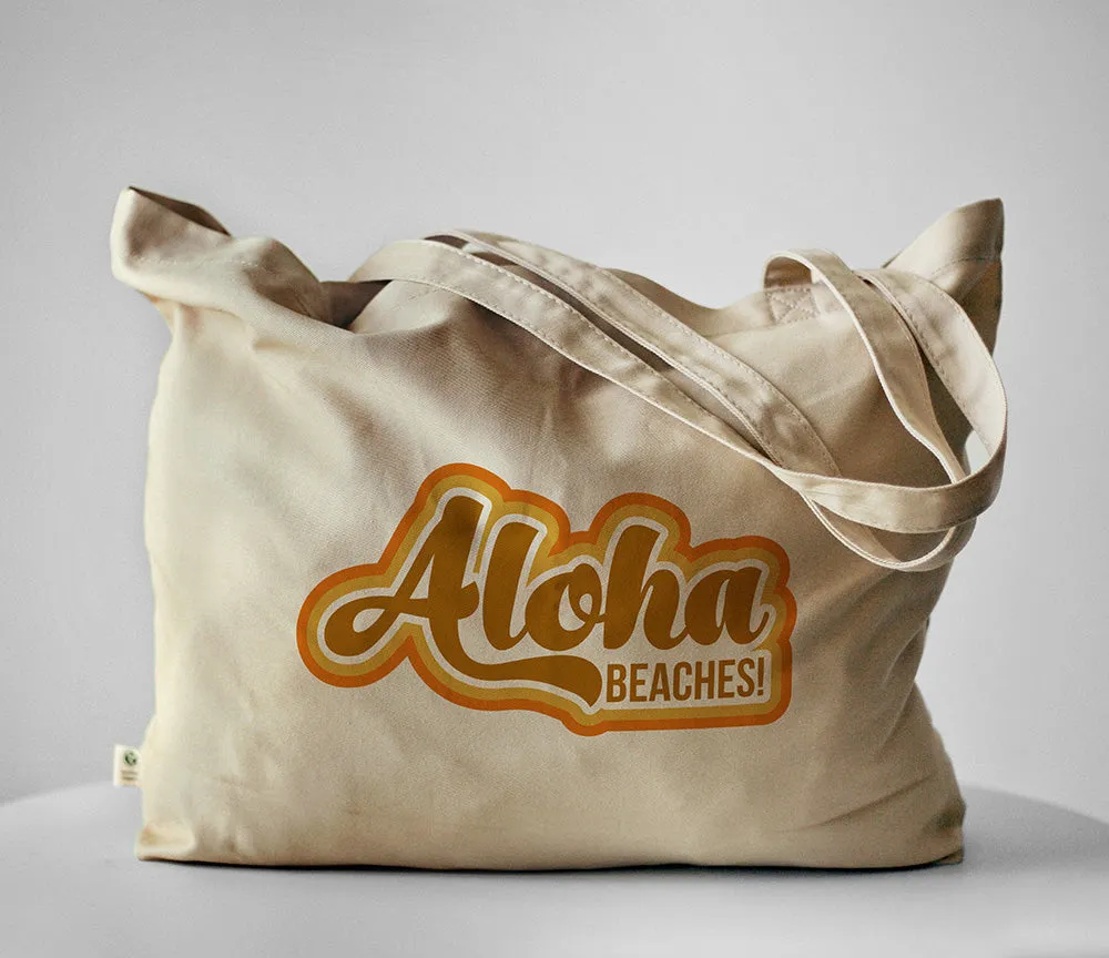 Aloha Beaches! Organic Tote Bag