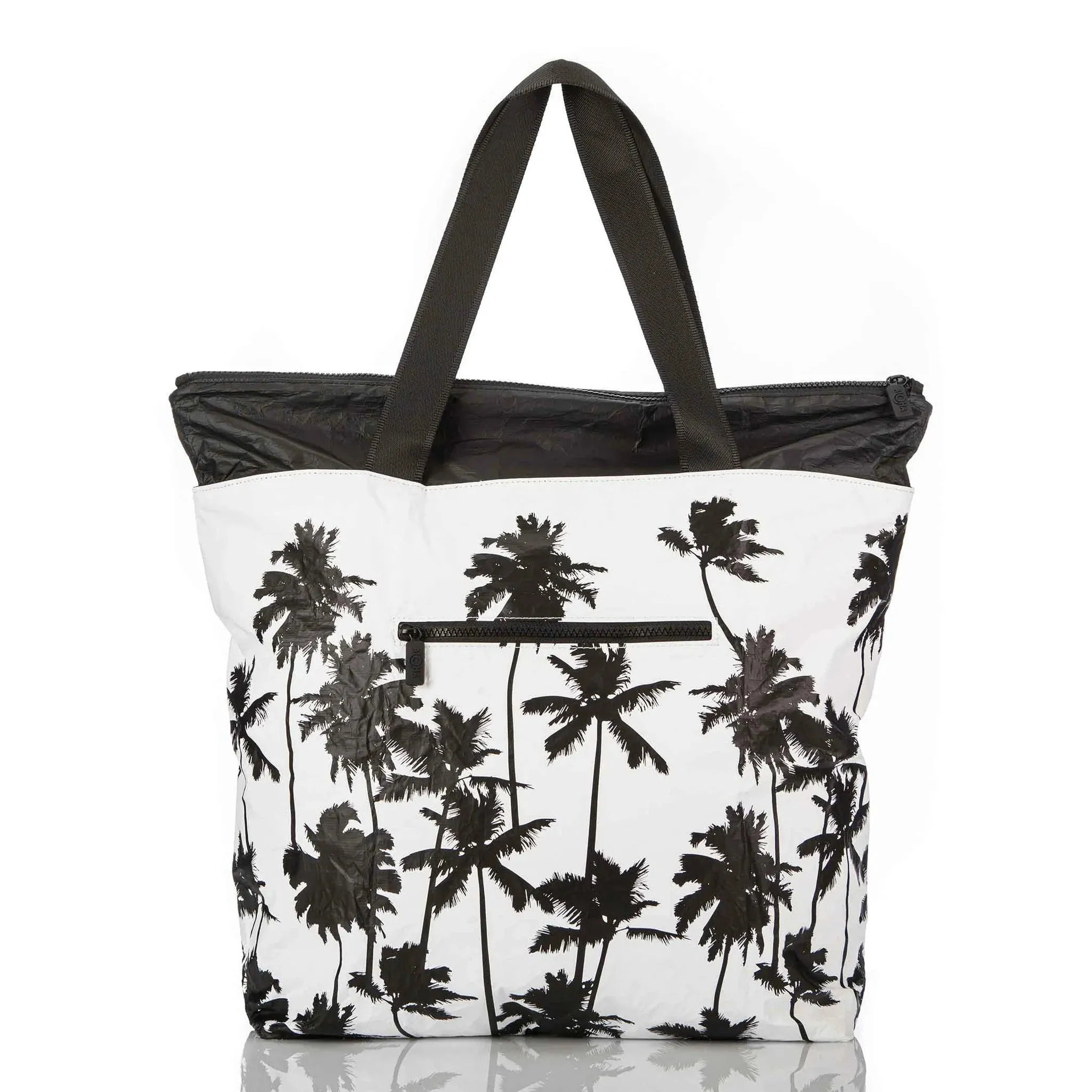Aloha Collection Coco Palms Day Tripper Black/White Bag