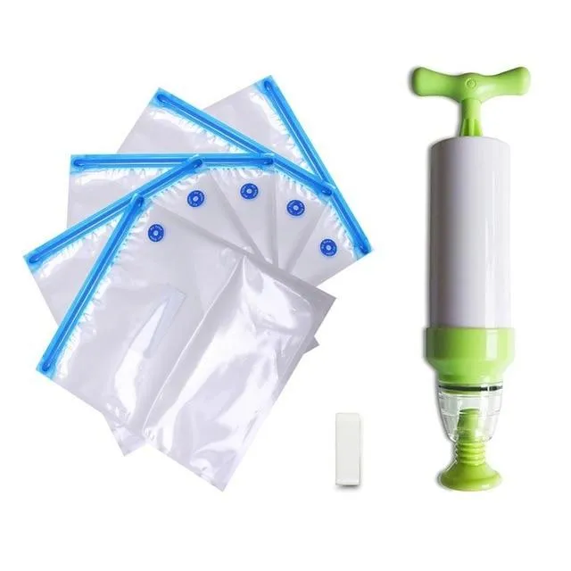 AlwaysFresh™ Vacuum Sealed bags & Pump set