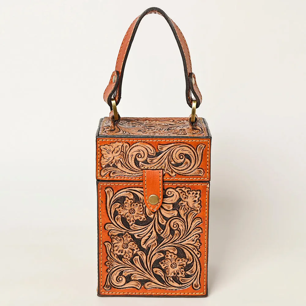 American Darling Hand Tooled Genuine Leather Evening bag