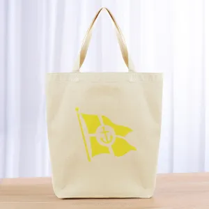 Anchor Flag  Tote Bag - yellow