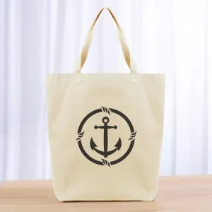 Anchor Tote Bag - black
