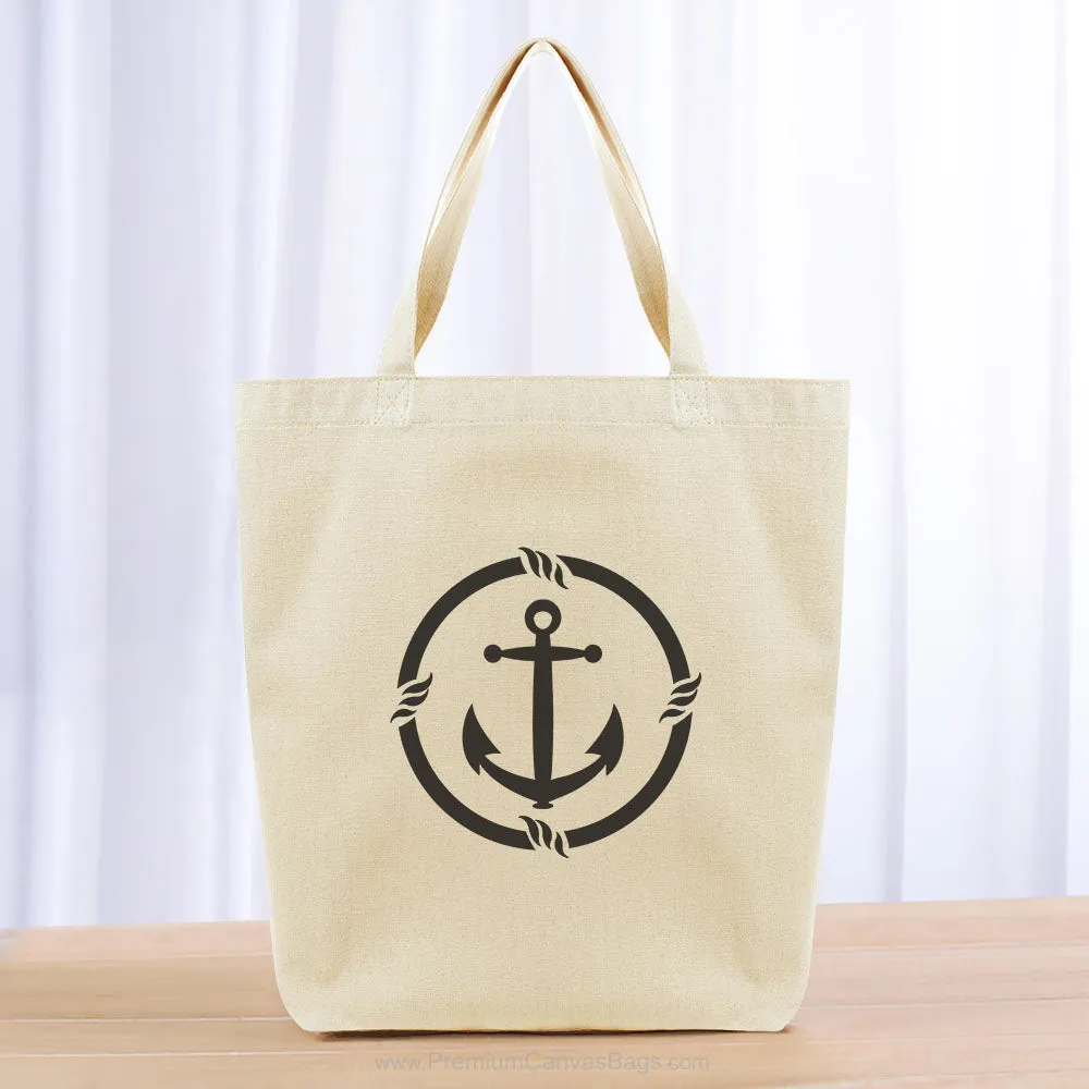 Anchor Tote Bag - black