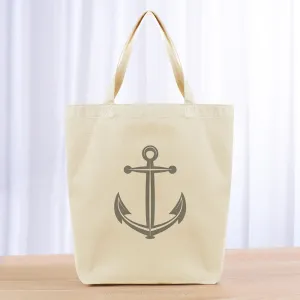Anchor Tote Bag - gray