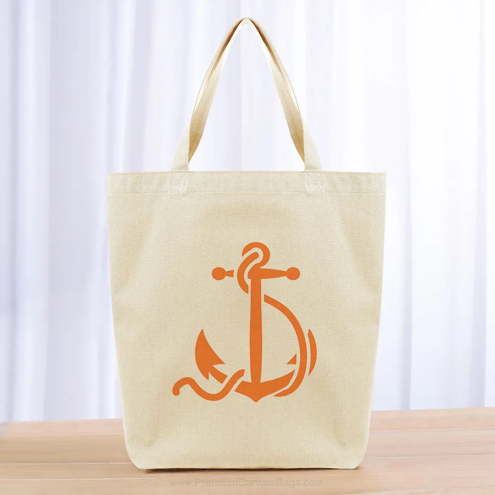 Anchor Tote Bag - orange