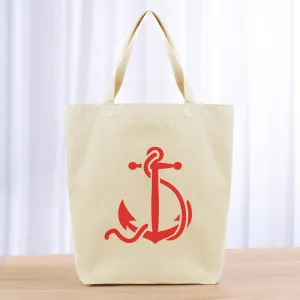 Anchor Tote Bag - red
