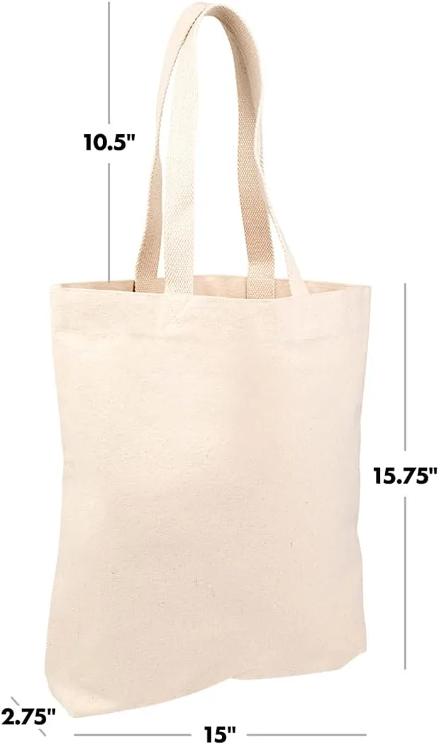 Andaz Press Personalized Canvas Tote Bags for Women, Custom Name Mushrooms Reusable Tote Bag, Beach, Shopping, Gym, Grocery, School Bag, Birthday Gifts for Adults, 1-Pack