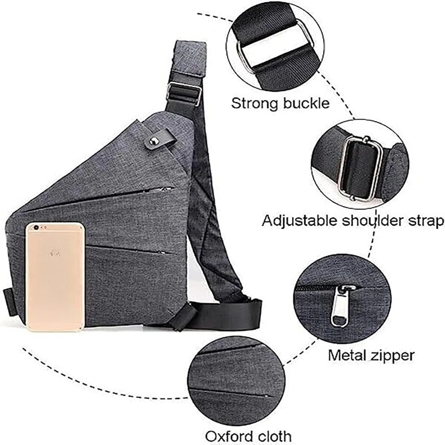 Anti Theft Travel Bag for Women, Anti Theft Bag, Anti Theft Crossbody Bags for Women, Anti-Theft Travel Bag