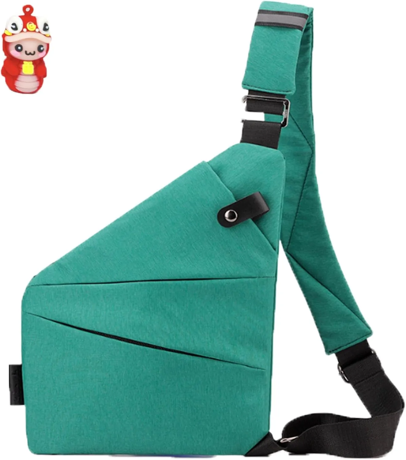 Anti Theft Travel Bag, Lightweight Adjustable Strap Travel Purses Anti Theft Crossbody Bags for Unisex