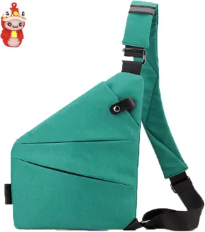 Anti Theft Travel Bag, Lightweight Adjustable Strap Travel Purses Anti Theft Crossbody Bags for Unisex