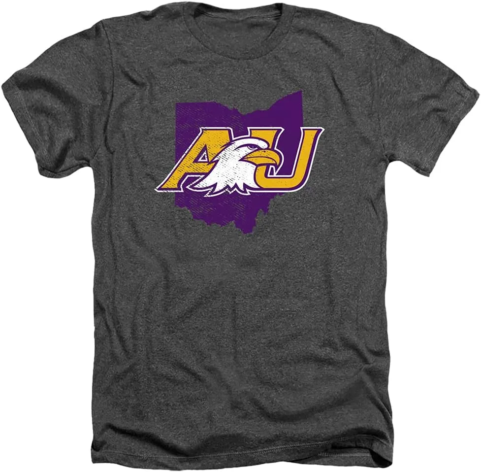 Ashland University Official State Shape Unisex Adult T Shirt