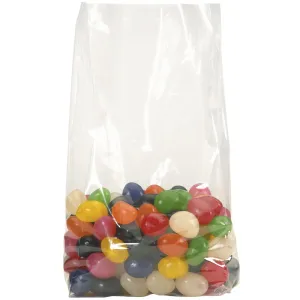 Aviditi 12" x 8" x 30" Gusseted Poly Bags, 2 Mil, Clear Open Top with Expandable Sides for Packaging Parts, Food and Supplies, (Case of 500)