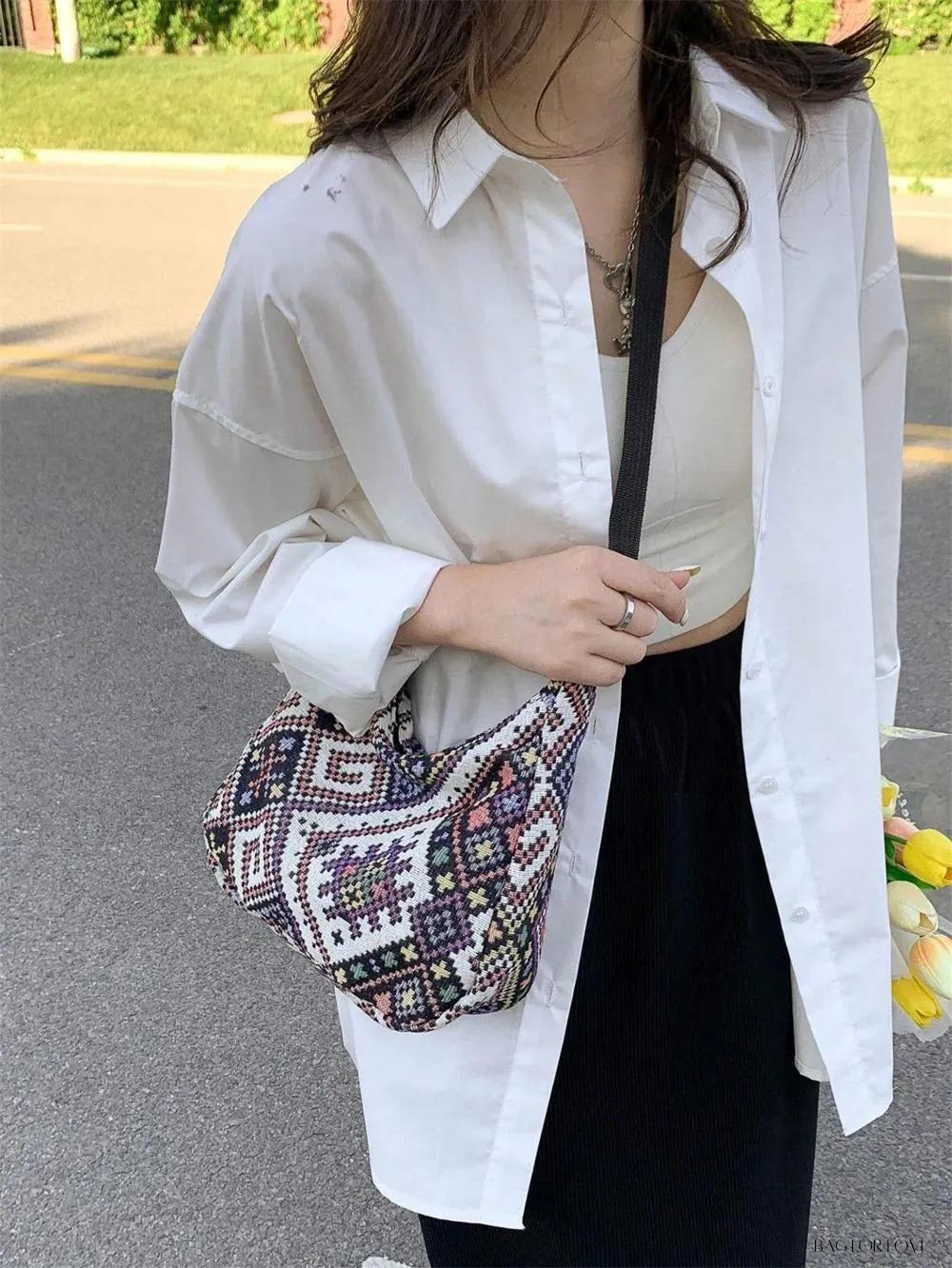 BagForLove - Artistic Patterned Shoulder Bag