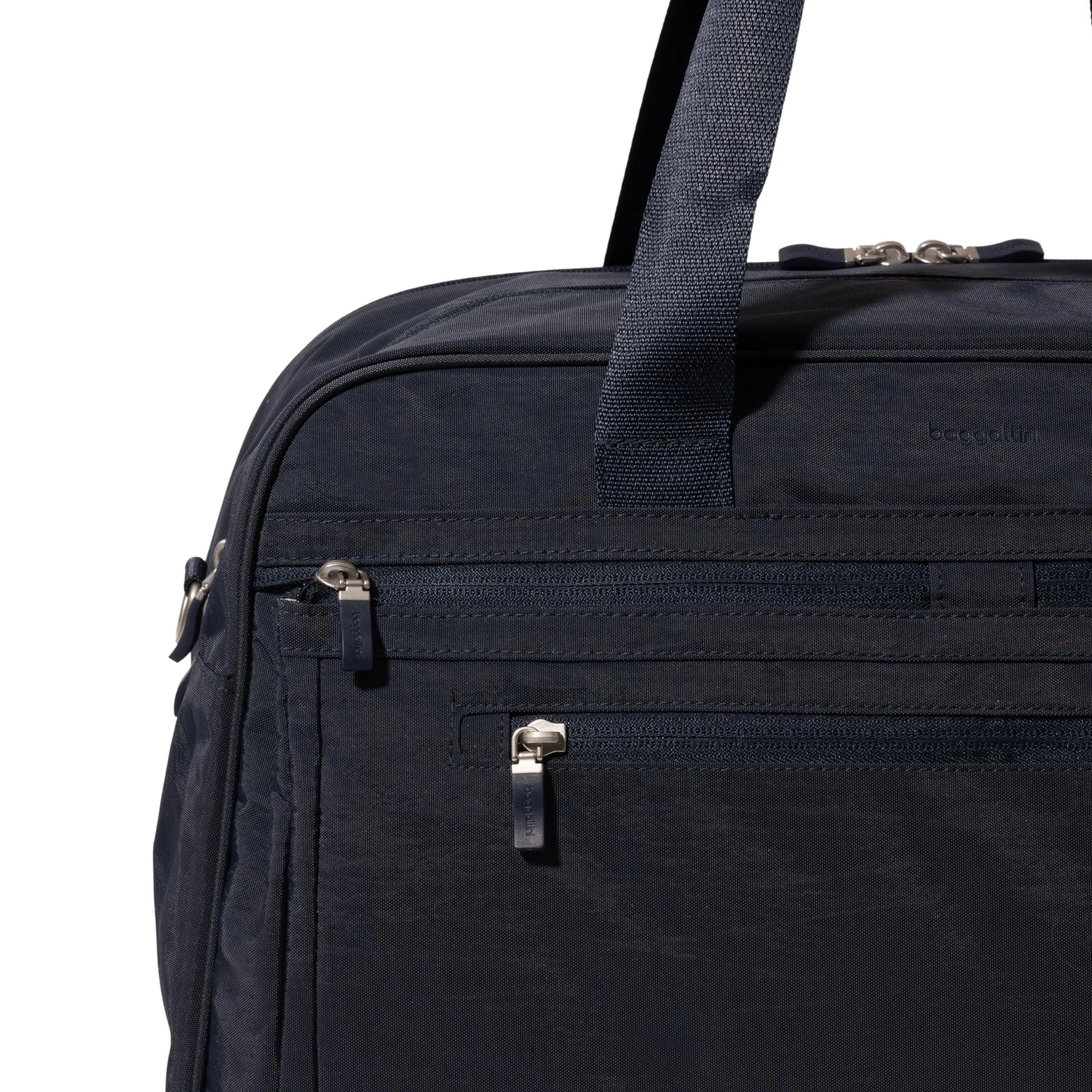 Baggallini New Expandable Weekender - Lightweight 11x17 Inch Overnight Travel Bag