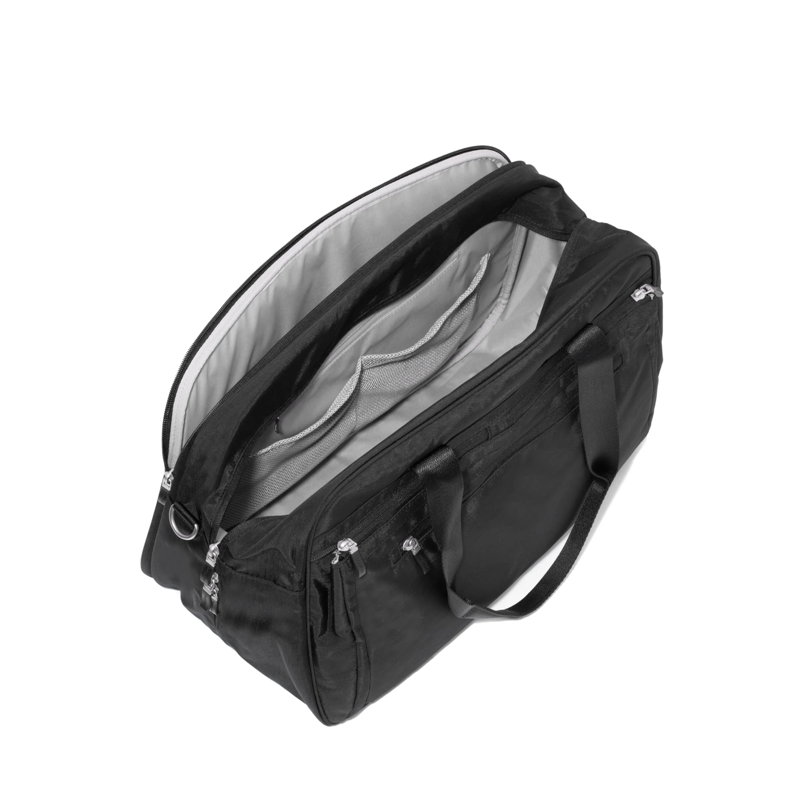 Baggallini New Expandable Weekender - Lightweight 11x17 Inch Overnight Travel Bag