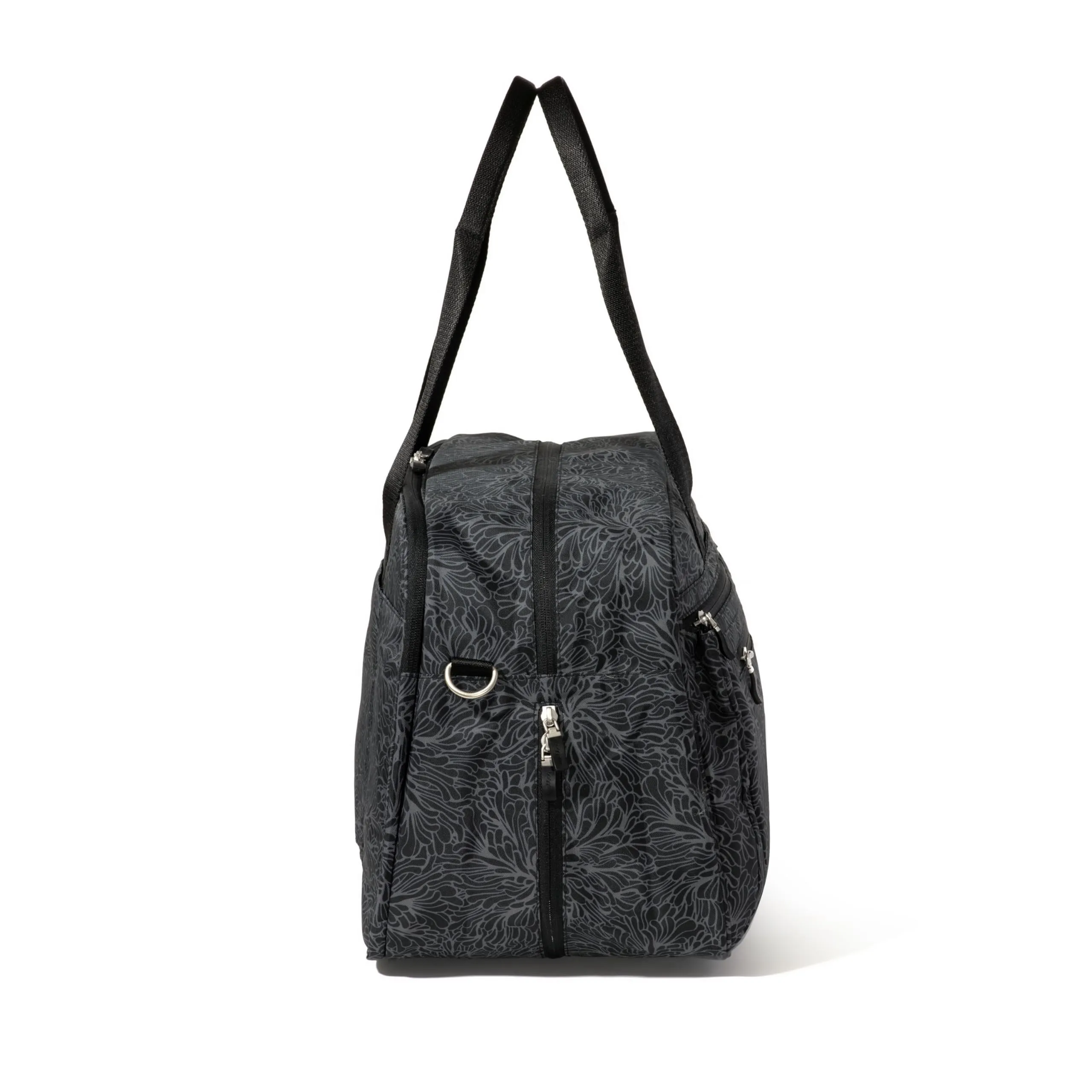 Baggallini New Expandable Weekender - Lightweight 11x17 Inch Overnight Travel Bag