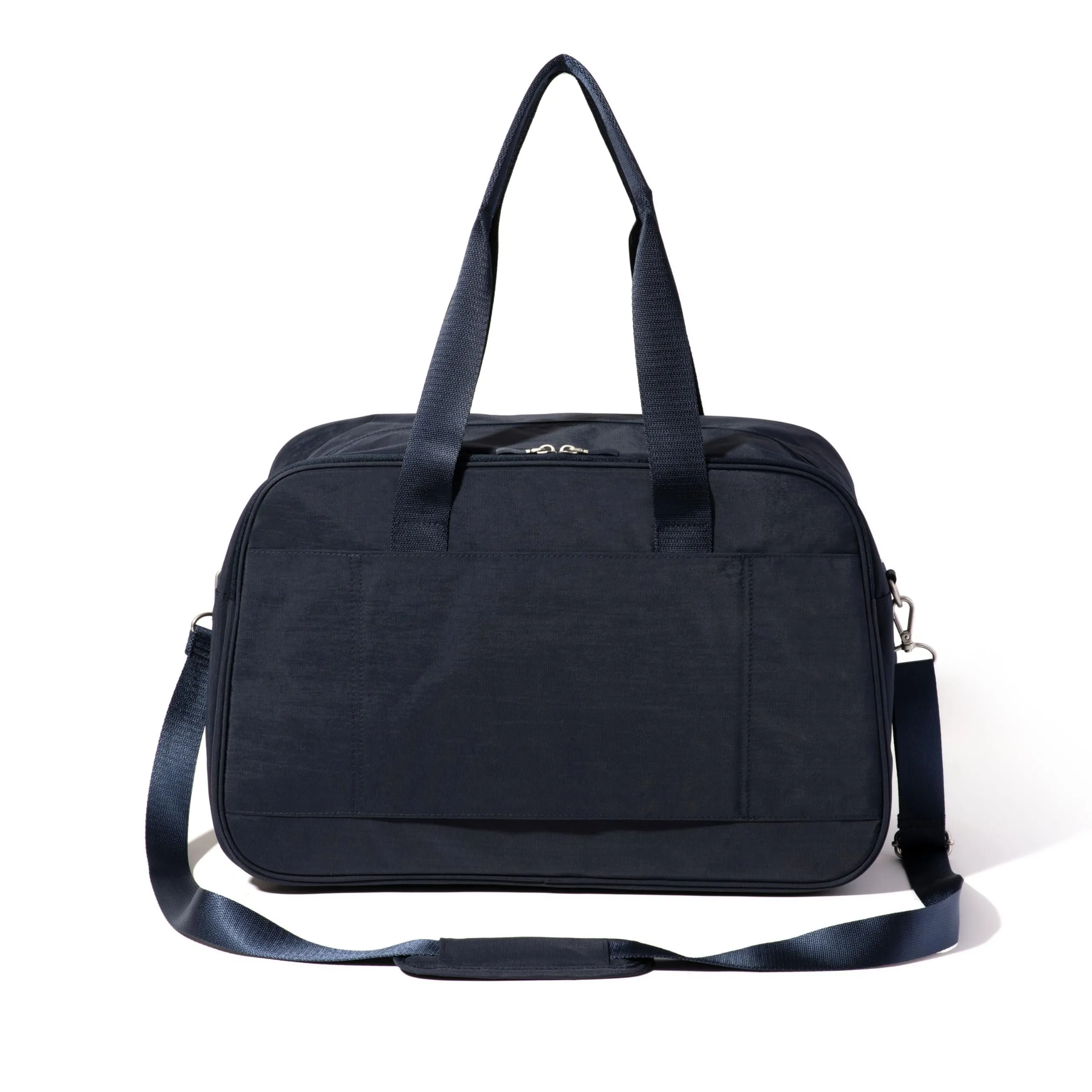 Baggallini New Expandable Weekender - Lightweight 11x17 Inch Overnight Travel Bag