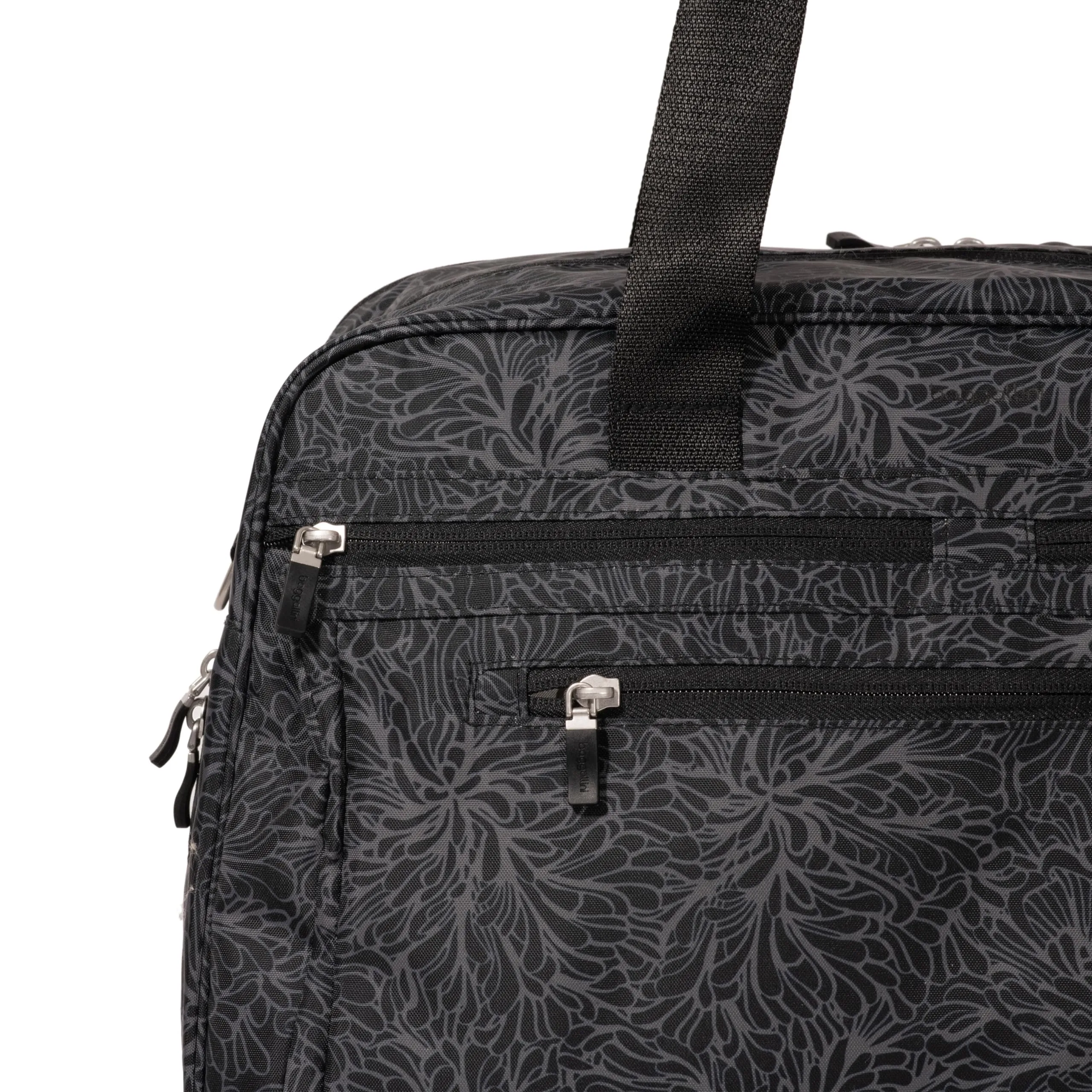 Baggallini New Expandable Weekender - Lightweight 11x17 Inch Overnight Travel Bag