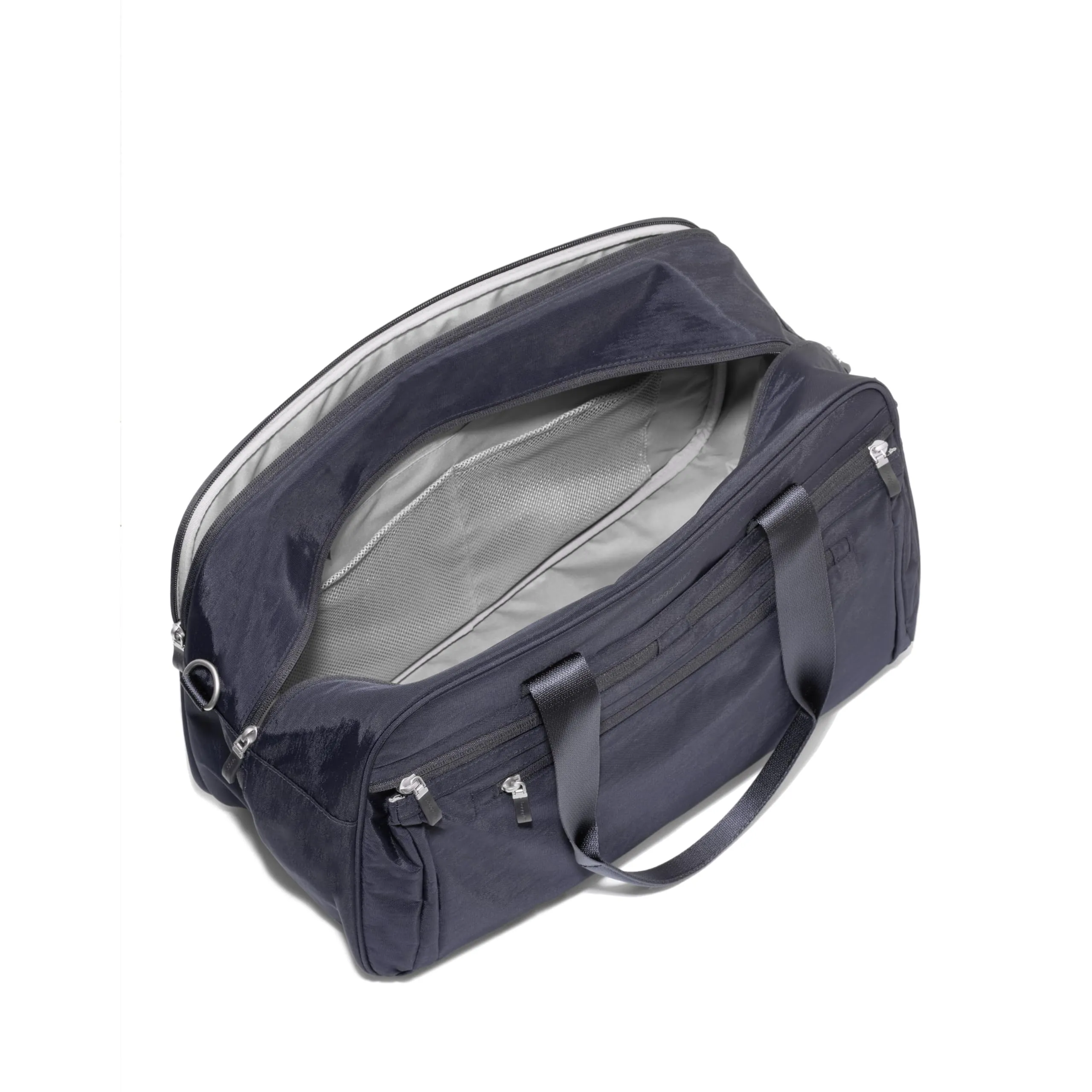 Baggallini New Expandable Weekender - Lightweight 11x17 Inch Overnight Travel Bag