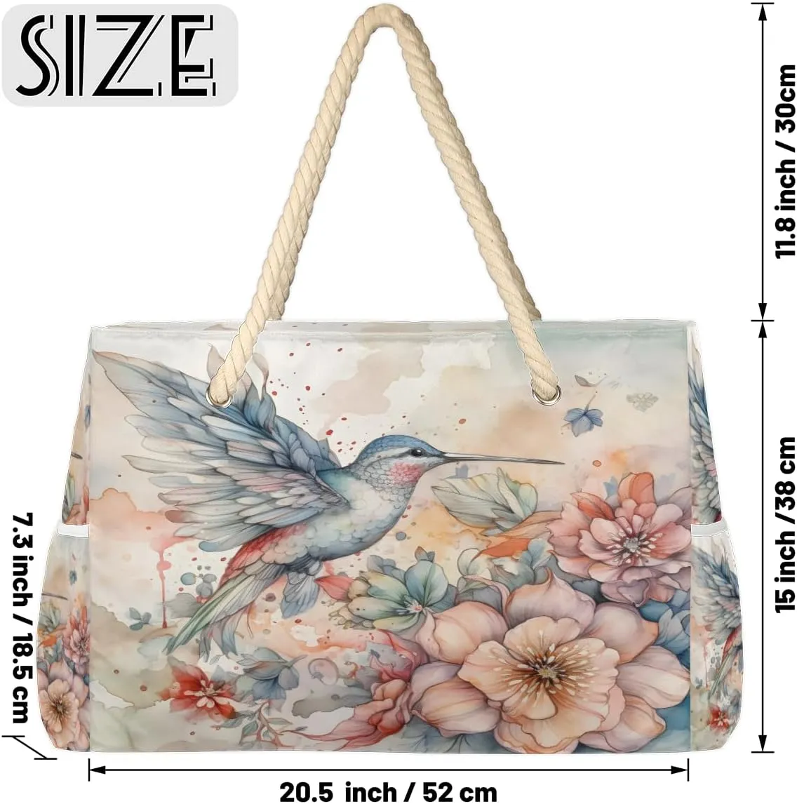 Bags for Women, Large Waterproof Beach Tote Bag for Gym Grocery Travel