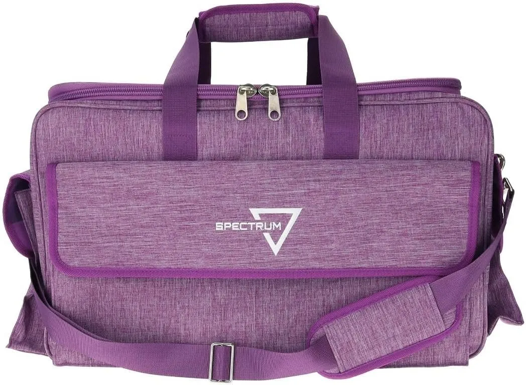 BCW Spectrum Board Game Bag | Durable Duffle for 6-8 Board Games | Expandable Pockets & Storage | Comfortable Removable Shoulder Strap | Easy Top & Side Access