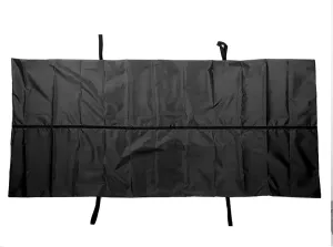 Body Storage Bag, Disposable Disaster Pouch Stretcher Combo 4 Side Handles Center Zipper Emergency Cadaver Leak Proof Morgue Bodies Bags for Funeral Hospital Transportation Black