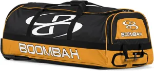 Boombah Brute Rolling Bat Bag - 35" x 15" x 12-1/2" - Multiple Color Options - Holds 4 Bats and Room for Gear - Wheeled Bag