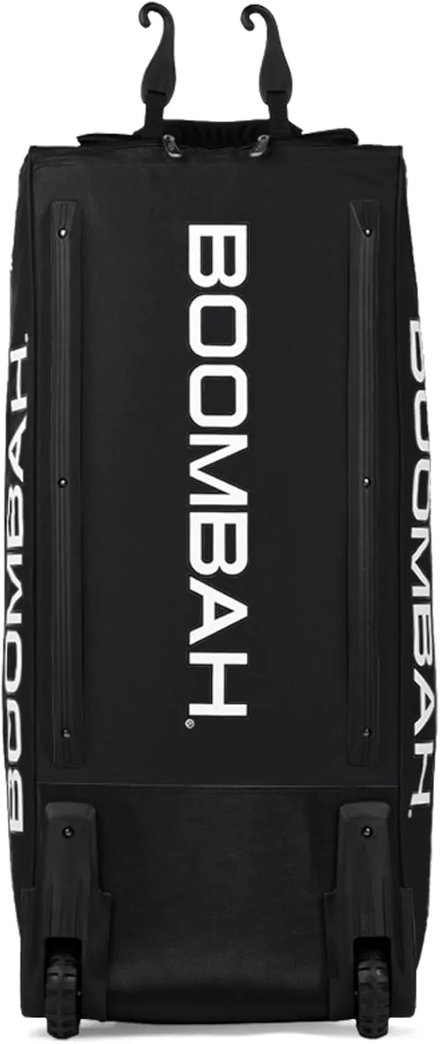 Boombah Brute Rolling Bat Bag - 35" x 15" x 12-1/2" - Multiple Color Options - Holds 4 Bats and Room for Gear - Wheeled Bag