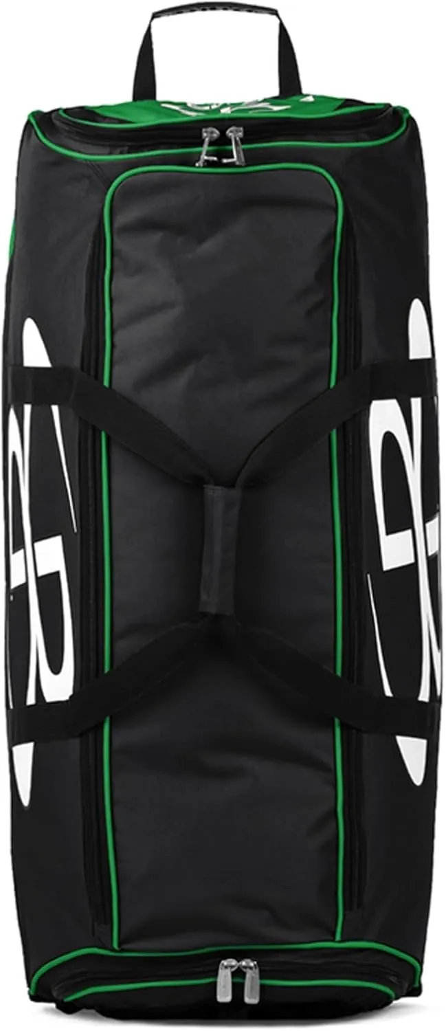 Boombah Brute Rolling Bat Bag - 35" x 15" x 12-1/2" - Multiple Color Options - Holds 4 Bats and Room for Gear - Wheeled Bag