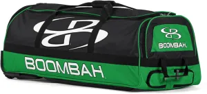 Boombah Brute Rolling Bat Bag - 35" x 15" x 12-1/2" - Multiple Color Options - Holds 4 Bats and Room for Gear - Wheeled Bag
