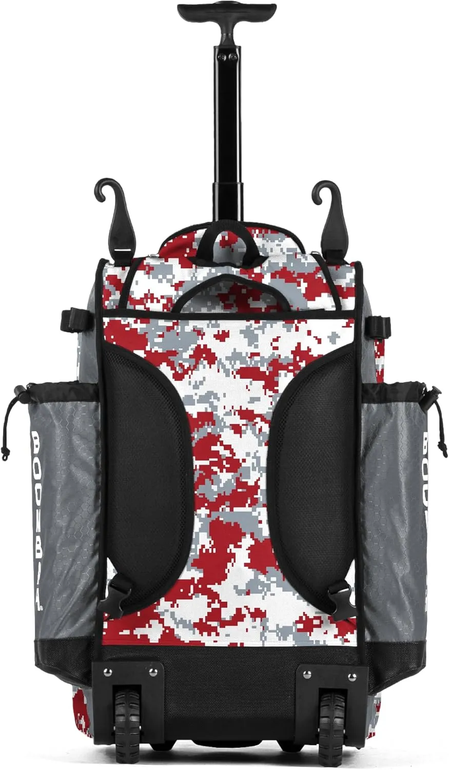 Boombah Catchers Superpack Hybrid Rolling Digital Camo Bat Bag - Multiple Colors - Wheeled & Backpack Version