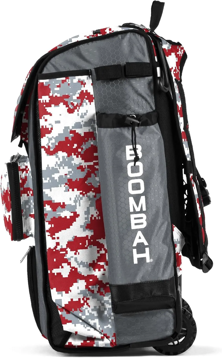 Boombah Catchers Superpack Hybrid Rolling Digital Camo Bat Bag - Multiple Colors - Wheeled & Backpack Version