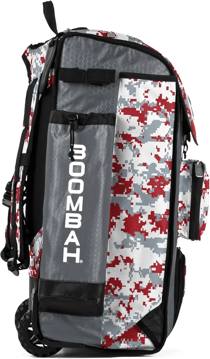 Boombah Catchers Superpack Hybrid Rolling Digital Camo Bat Bag - Multiple Colors - Wheeled & Backpack Version