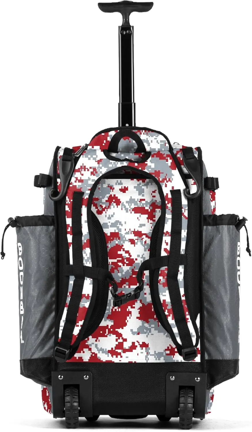 Boombah Catchers Superpack Hybrid Rolling Digital Camo Bat Bag - Multiple Colors - Wheeled & Backpack Version