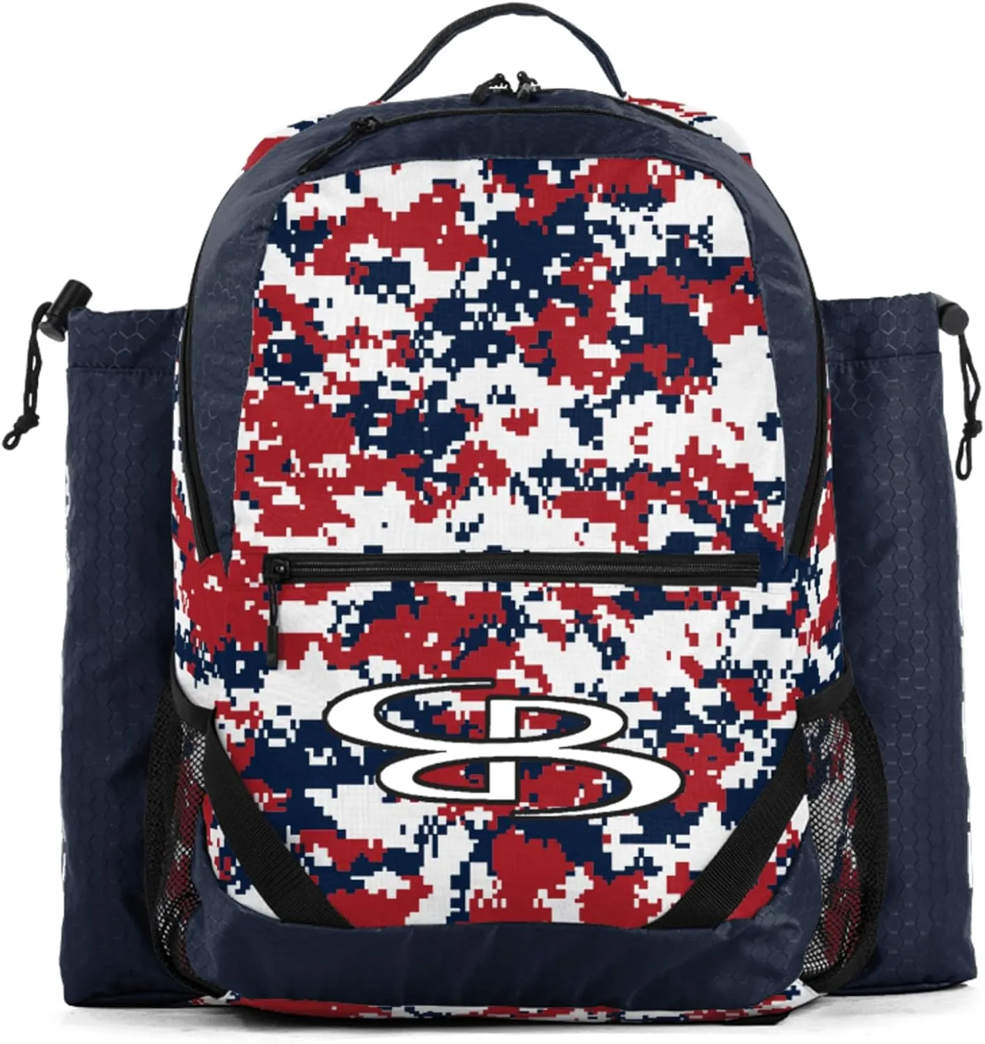 Boombah Gamer Bat Bag Digital Camo - 9" x 12" x 18" - Multiple Colors