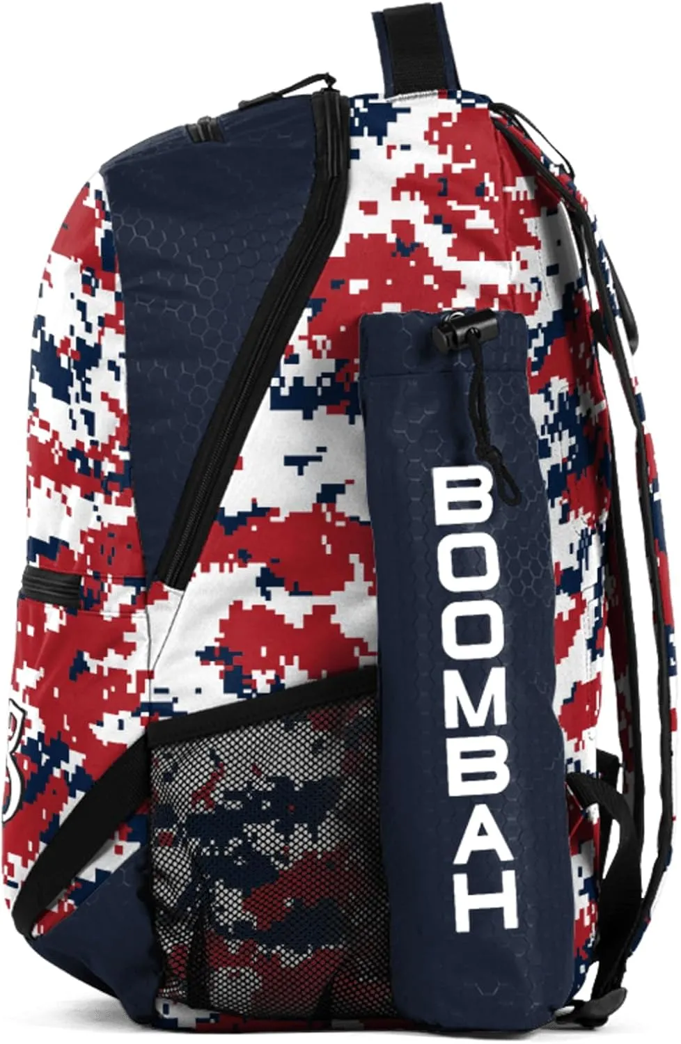 Boombah Gamer Bat Bag Digital Camo - 9" x 12" x 18" - Multiple Colors